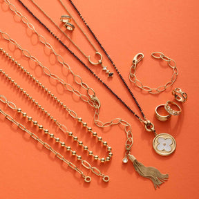 Armband DOTTY gold Clip & Mix