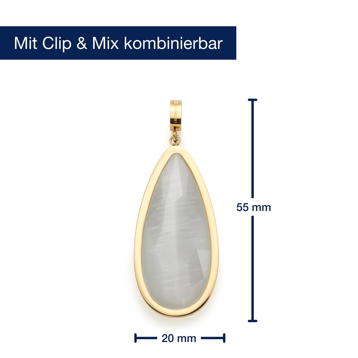 Anhänger JESSY gold Clip & Mix