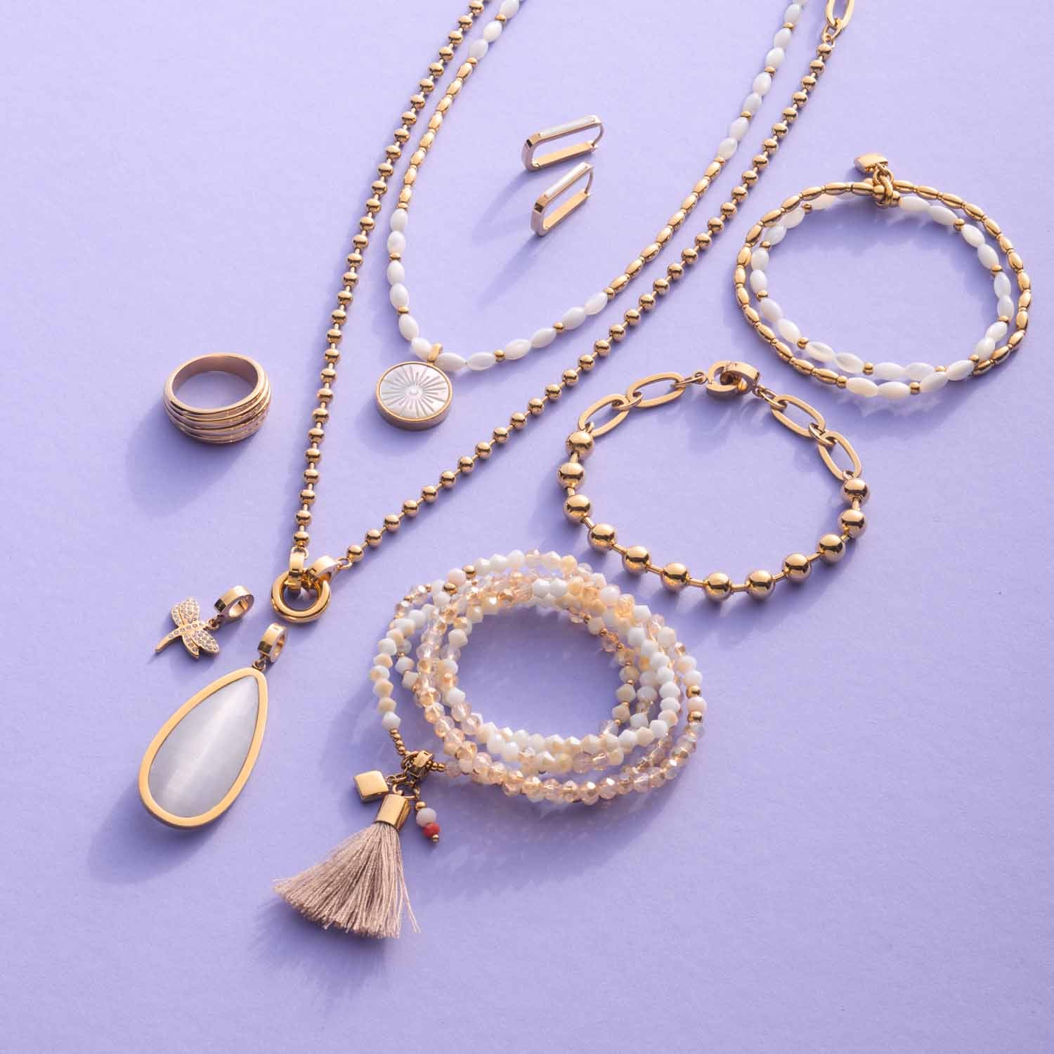 Anhänger JESSY gold Clip & Mix