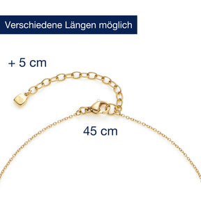 Halskette SATTELITE 42 cm gold CIAO