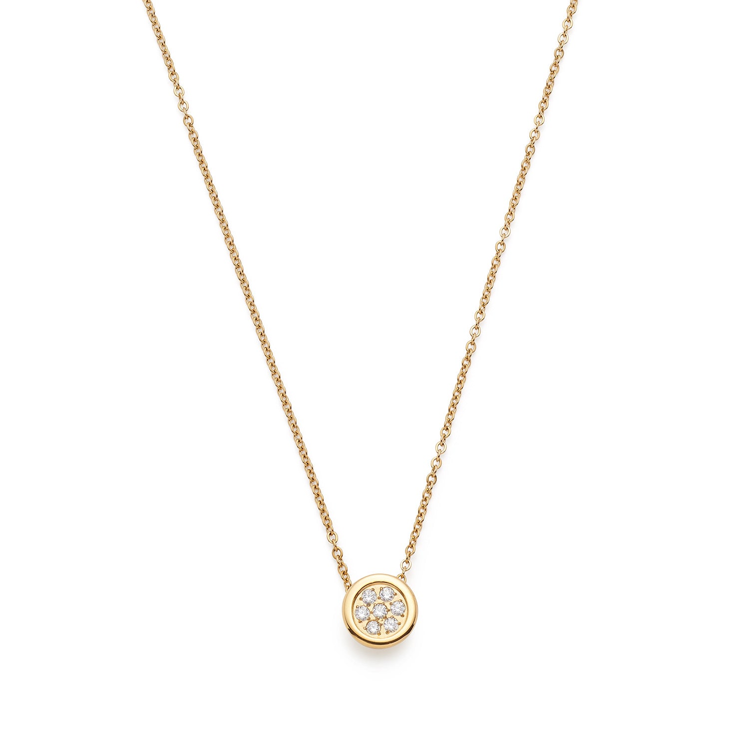 Halskette CATHERINE 45 cm gold