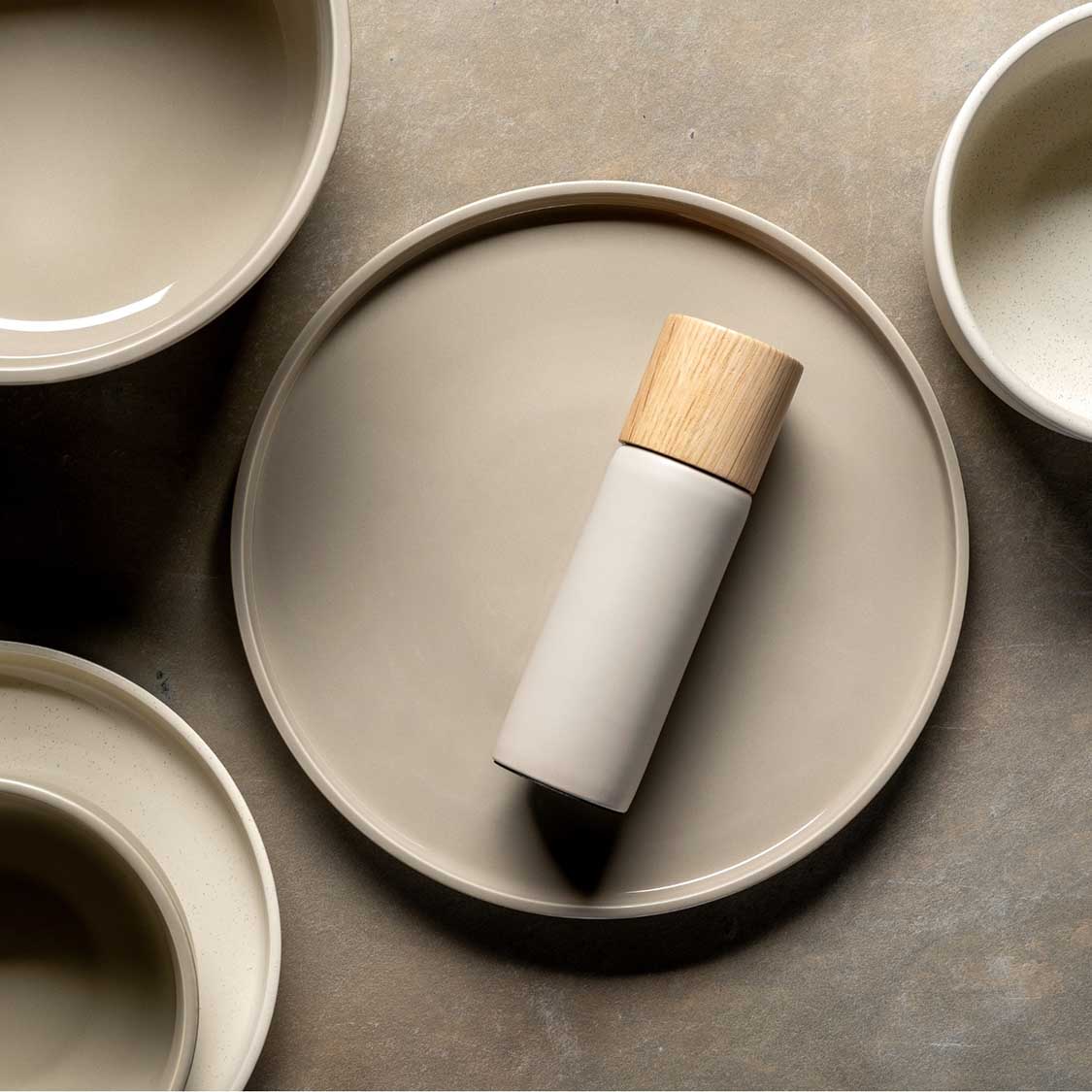 Gewürzmühle ROMA 17 cm beige
