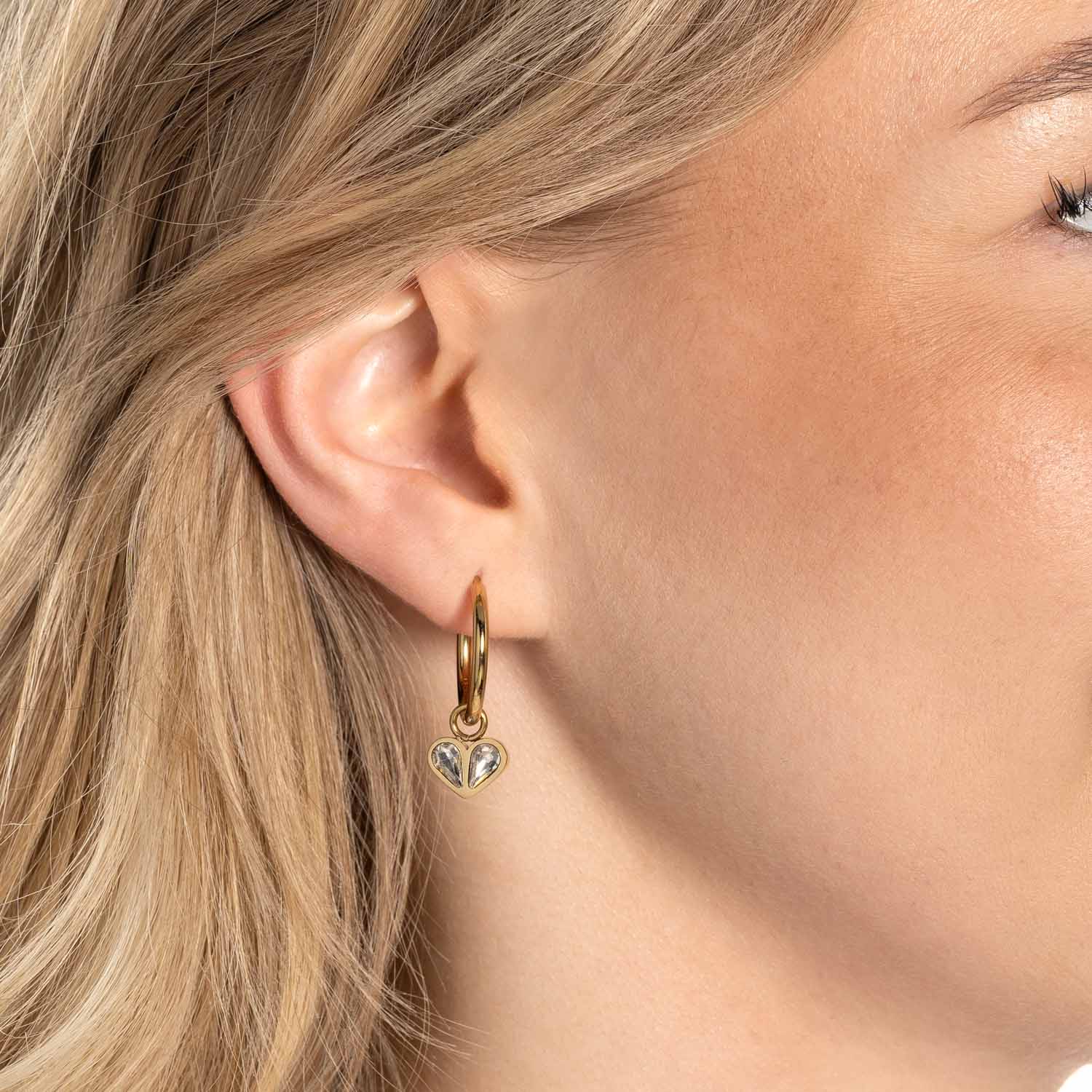 Set/2 Anhänger INES gold Beauty's