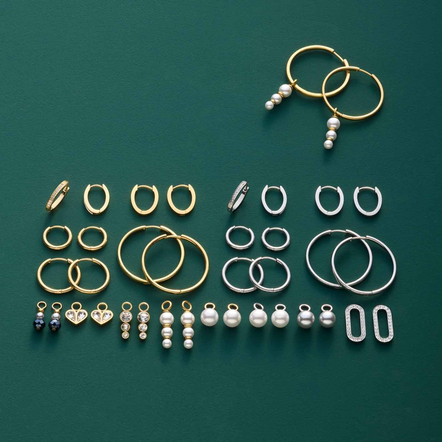 Set/2 Anhänger INES gold Beauty's