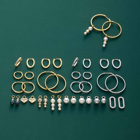 Set/2 Anhänger INES gold Beauty's