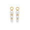 Set/2 Anhänger JUSTINE gold Beauty's