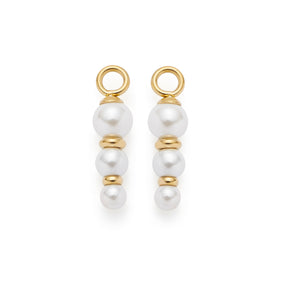 Set/2 Anhänger JUSTINE gold Beauty's