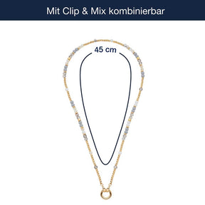 Halskette BERNIE 45 cm gold Clip & Mix