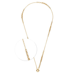 Halskette SUZANNE 80 cm gold Clip & Mix