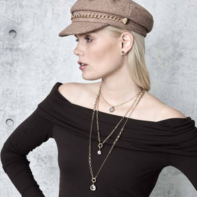 Halskette SUZANNE 80 cm gold Clip & Mix