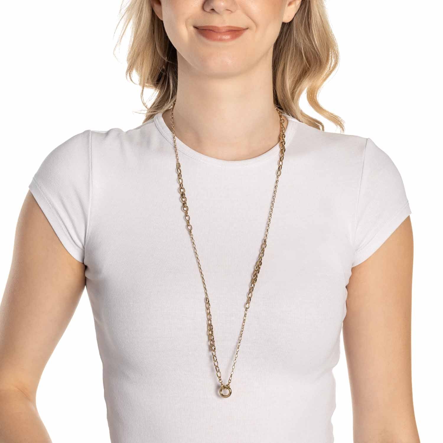 Halskette SUZANNE 80 cm gold Clip & Mix