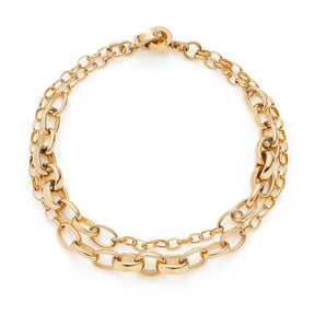Armband SUZANNE Clip & Mix gold
