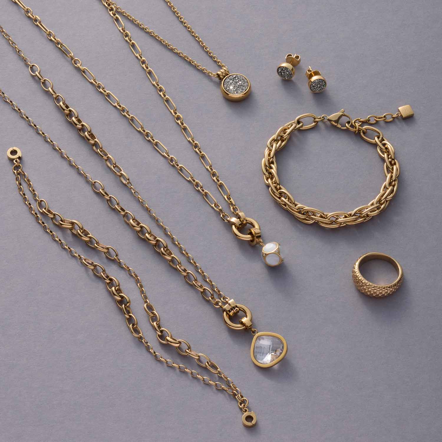 Armband SUZANNE Clip & Mix gold