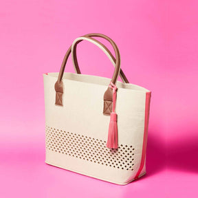 LEONARDO Beach Bag pink