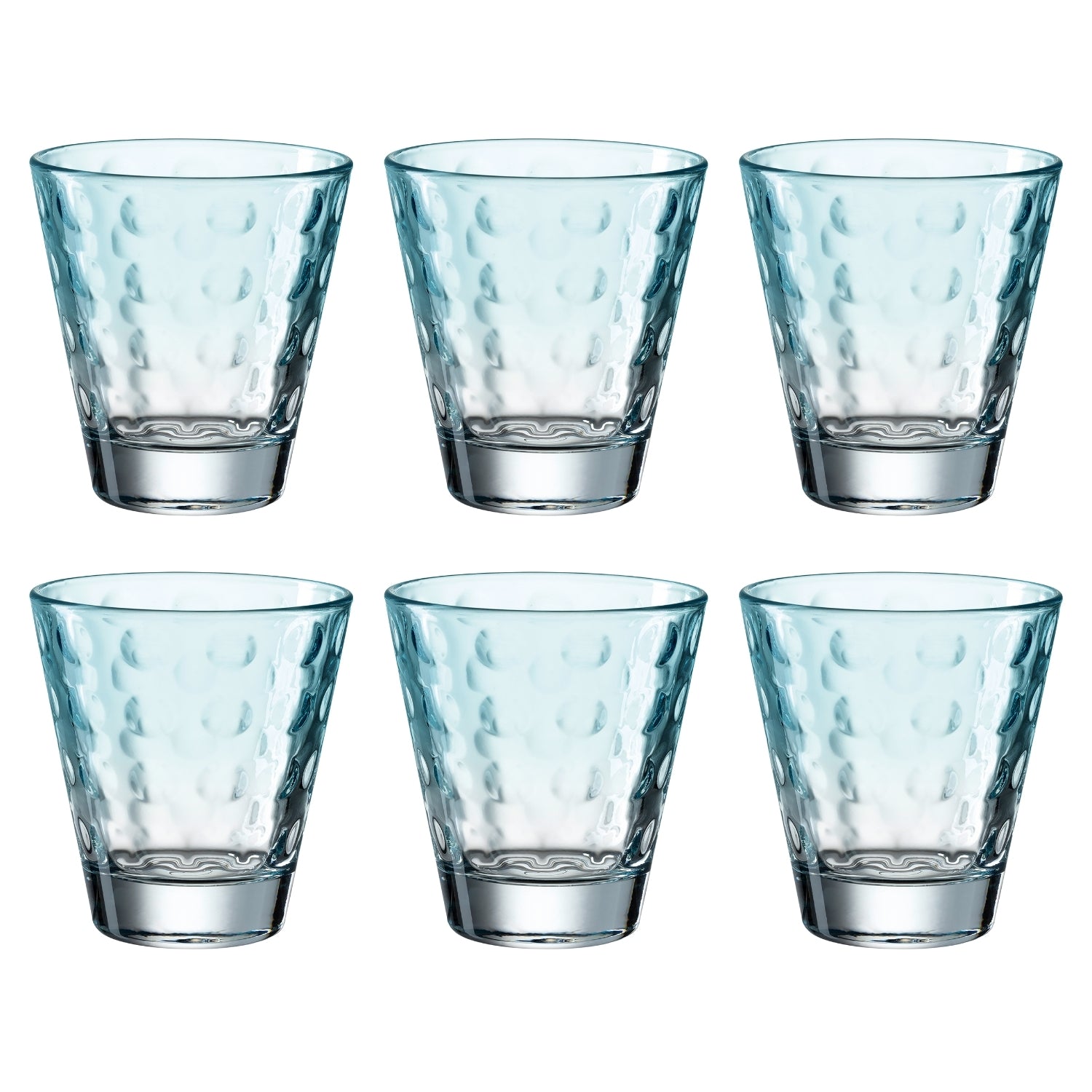 Trinkglas OPTIC 215 ml mint 6er-Set