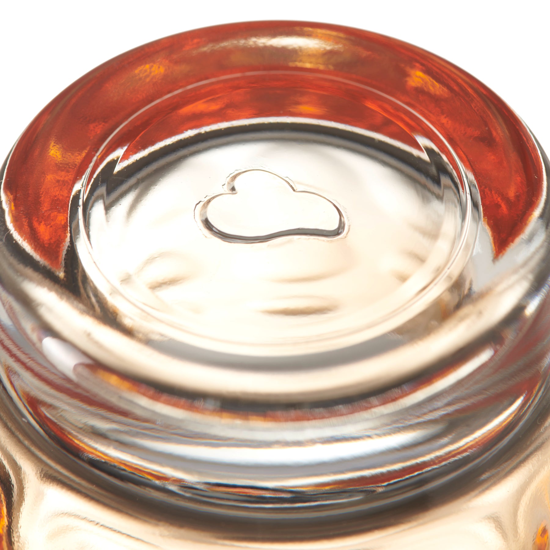 Trinkglas OPTIC 215 ml apricot 6er-Set