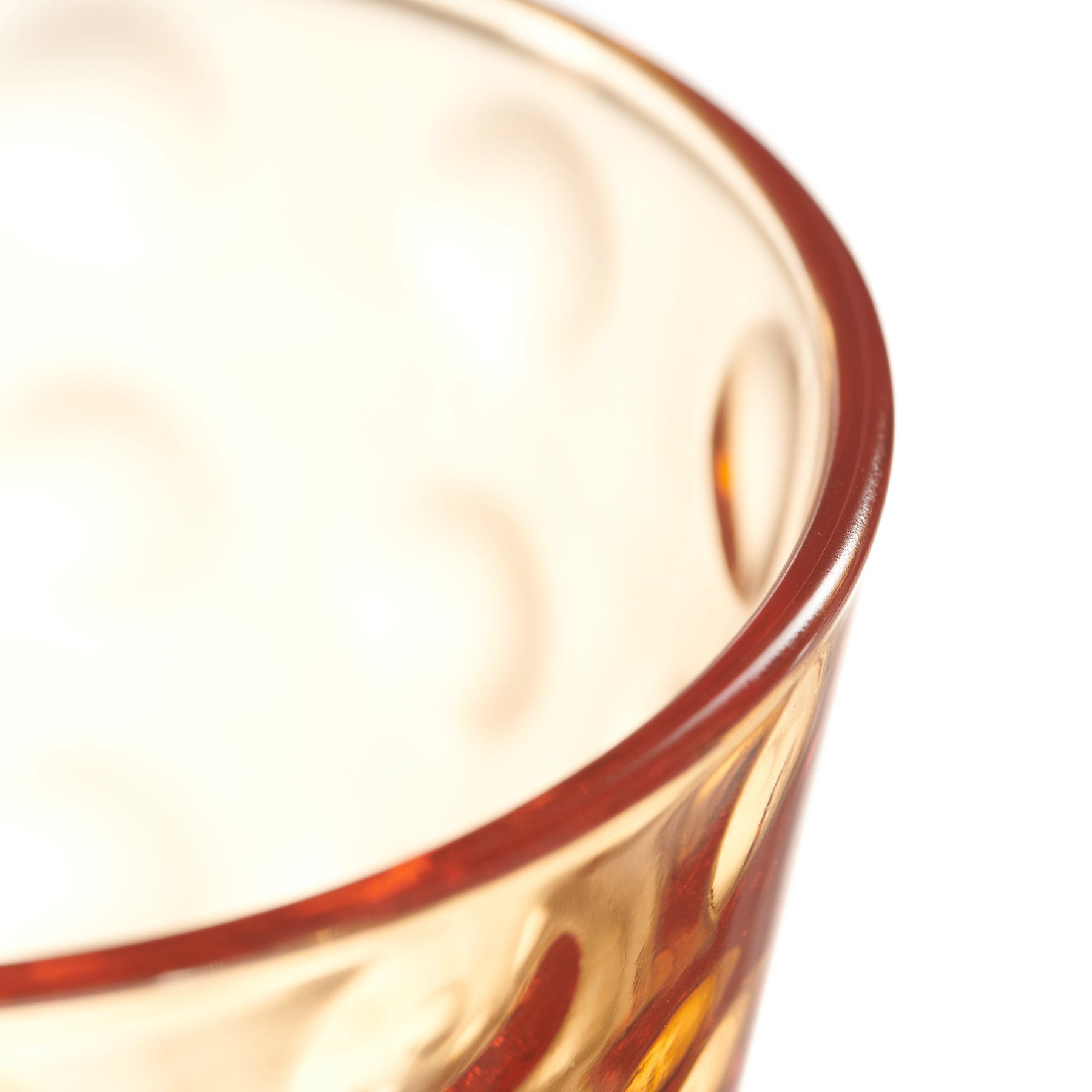 Trinkglas OPTIC 215 ml apricot 6er-Set