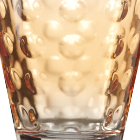 Trinkglas OPTIC 215 ml apricot 6er-Set