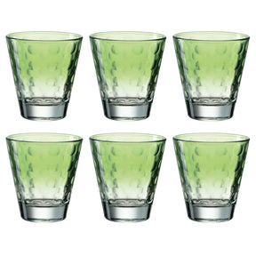 Trinkglas OPTIC 215 ml hellgrün 6er-Set