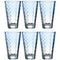 Trinkglas OPTIC 300 ml hellblau 6er-Set