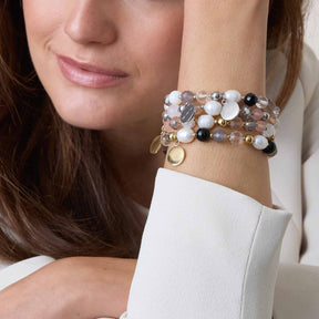 Armband HOPE gold/rose