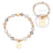 Armband HOPE gold/rose mit persönlicher Gravur