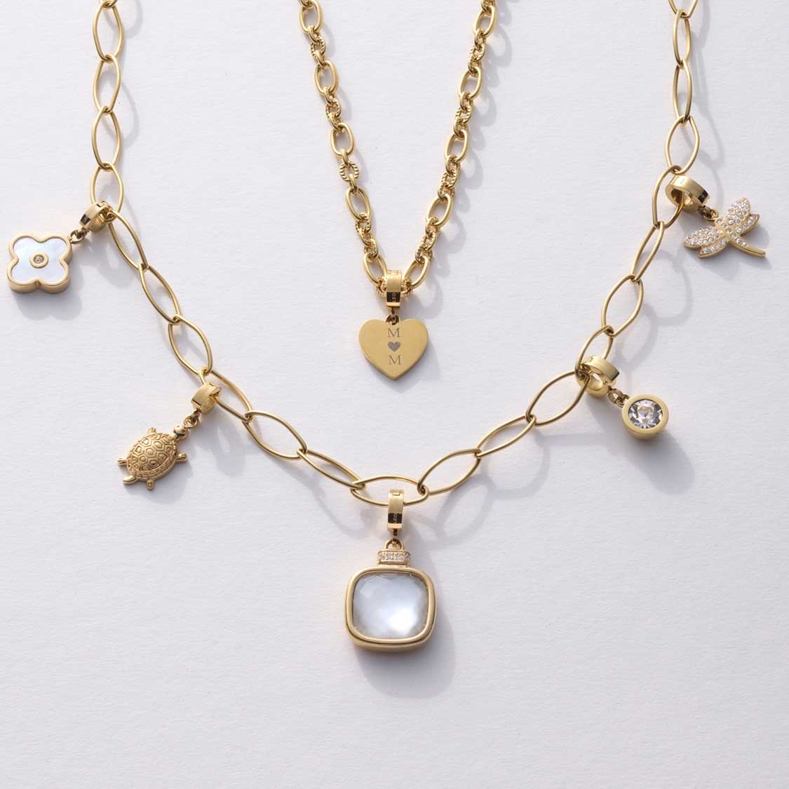 Anhänger VIRGINIA gold Clip & Mix