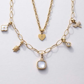 Anhänger VIRGINIA gold Clip & Mix