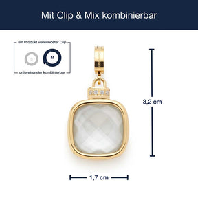 Anhänger VIRGINIA gold Clip & Mix