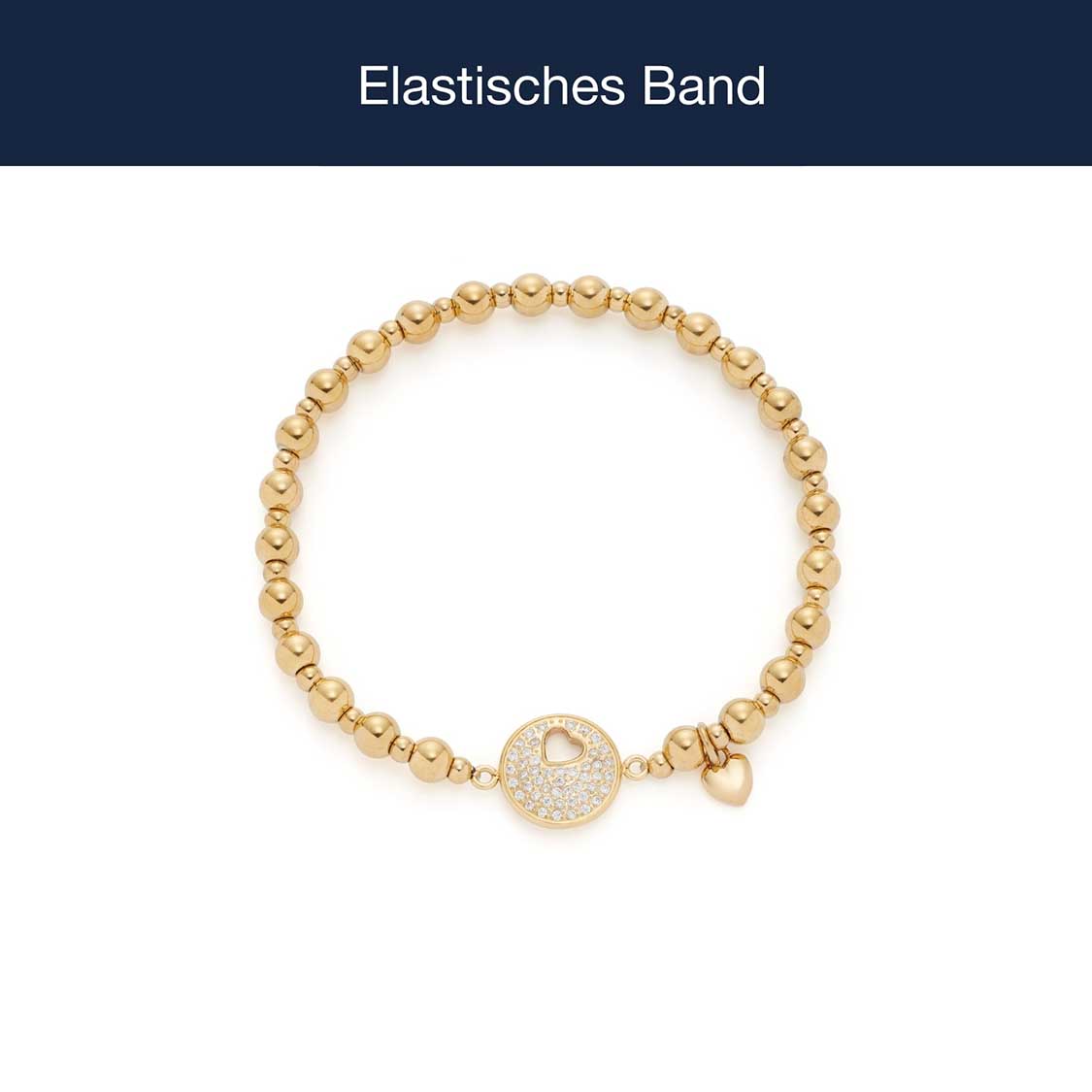 Armband SUE AMOUR gold Valentine Special