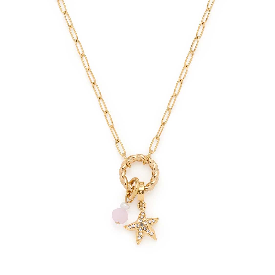 Halskette FRANZI 50 cm gold Sommer Special