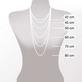 Halskette FRANZI 50 cm gold Sommer Special