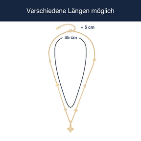Halskette RUTH 45 cm gold