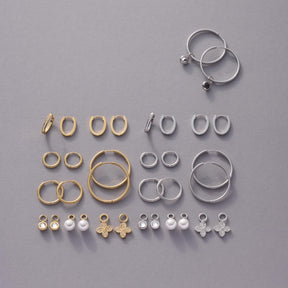 Set/2 Anhänger RUTH silber Beauty's