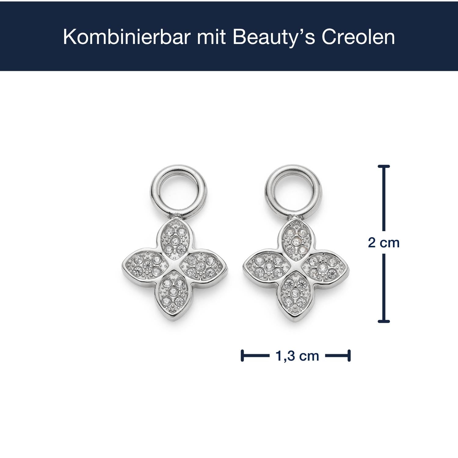 Set/2 Anhänger RUTH silber Beauty's