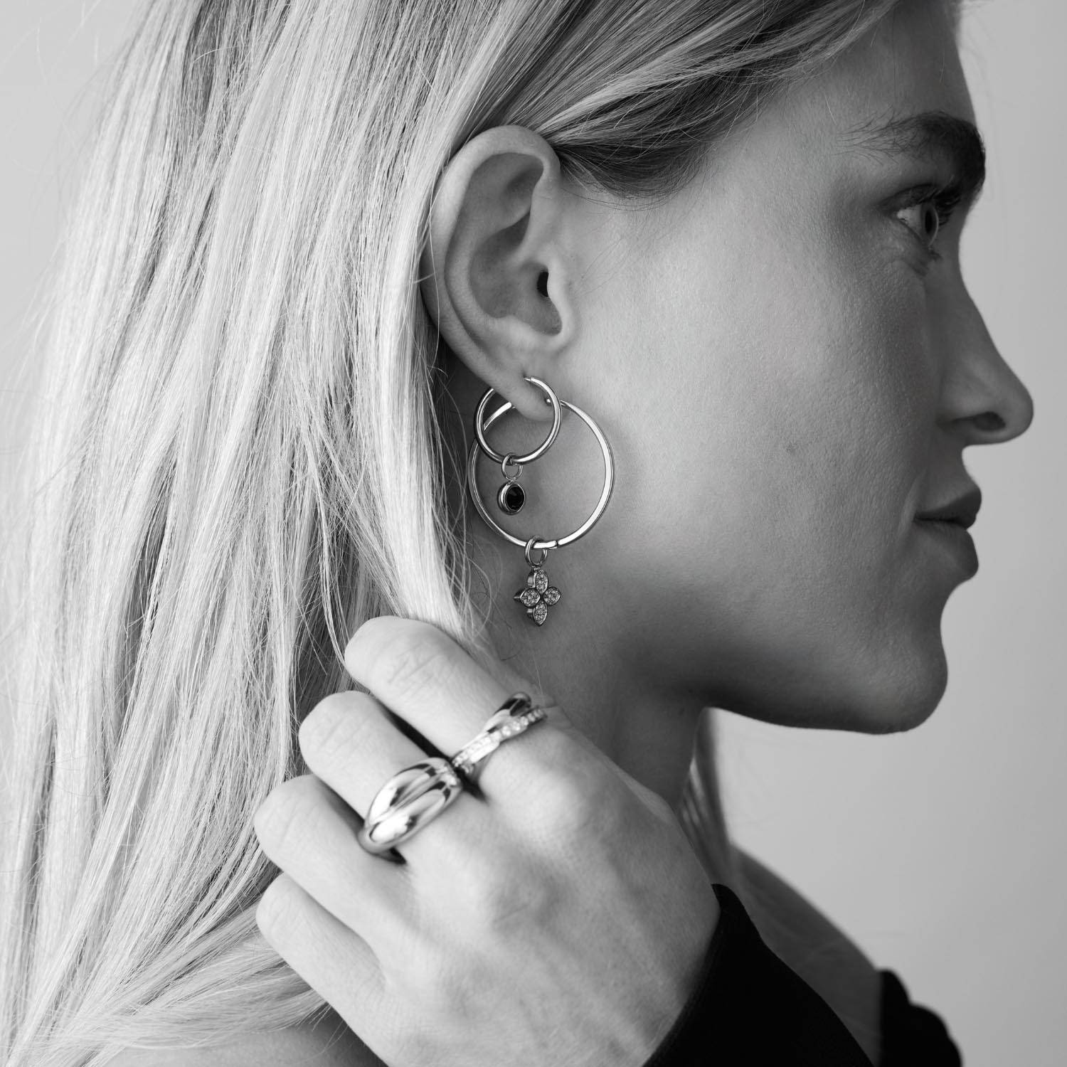 Set/2 Anhänger RUTH silber Beauty's