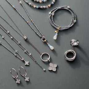 Set/2 Anhänger RUTH silber Beauty's