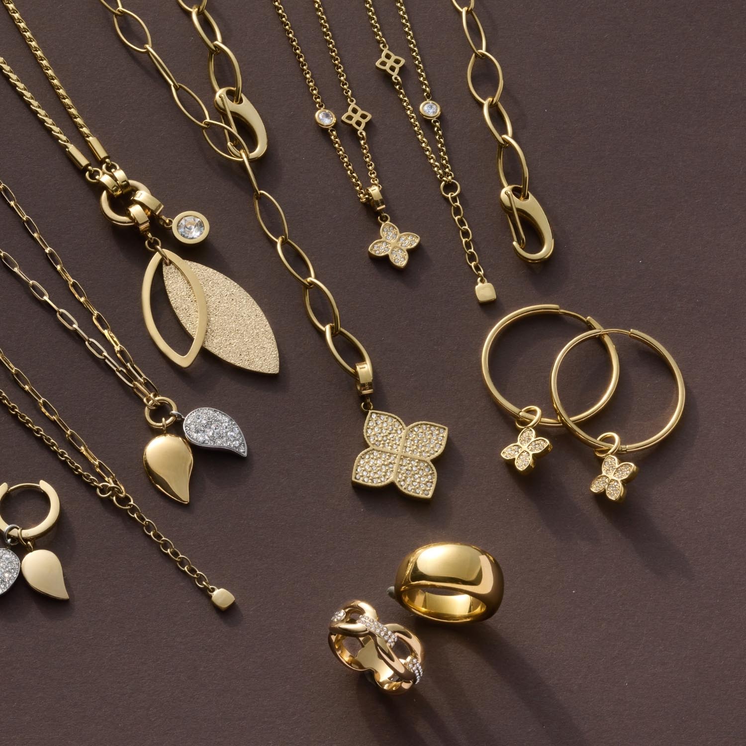 Set/2 Anhänger RUTH gold Beauty's