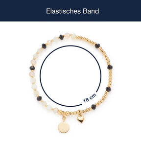 Armband TIAMO gold You & Me CIAO