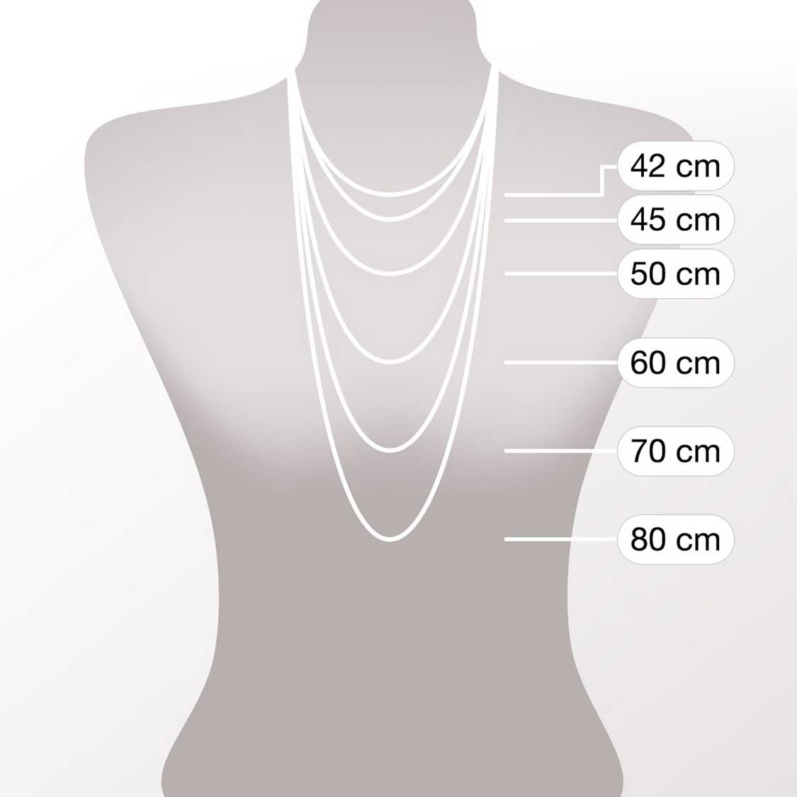 Halskette REBECCA 80 cm gold Clip & Mix