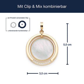 Anhänger MAGDA gold Clip & Mix