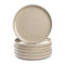 Keramikteller ROMA 22 cm beige 6er-Set