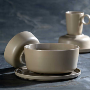 Keramikschale ROMA 23 cm beige