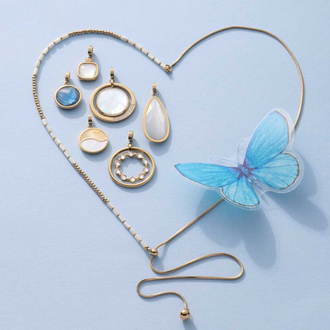 Anhänger MINKA gold Clip & Mix