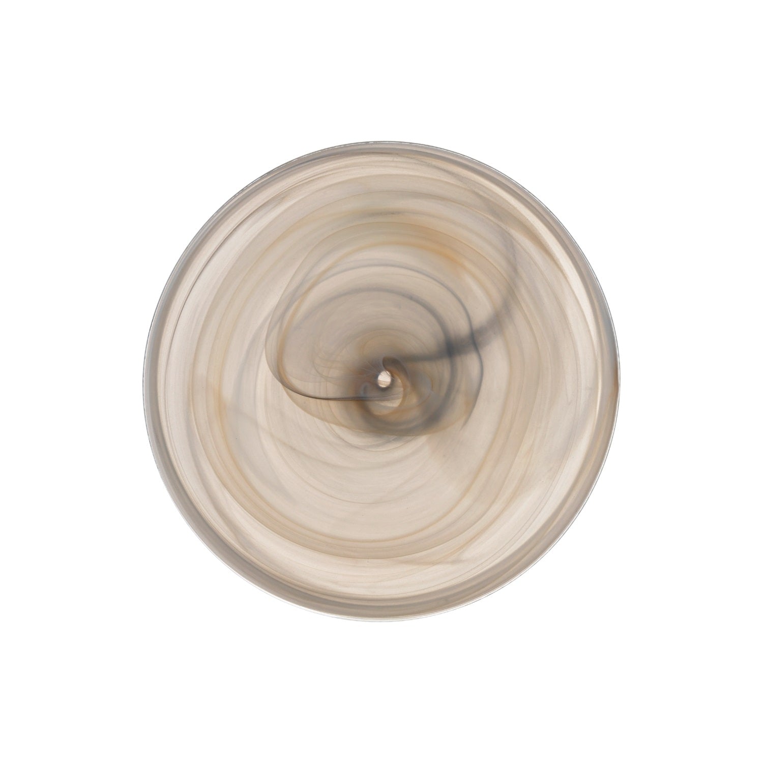 Teller ALABASTRO 18 cm beige/schwarz