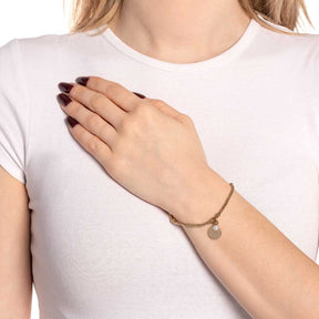 Armband DEBBY gold mit persönlicher Gravur