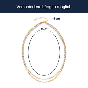 Halskette SABRINA 45 cm