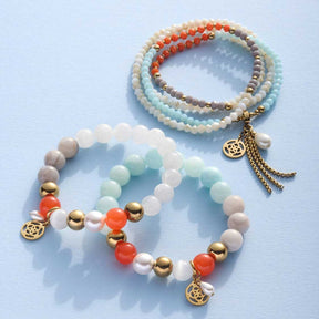 Armband SOLERA gold weiß
