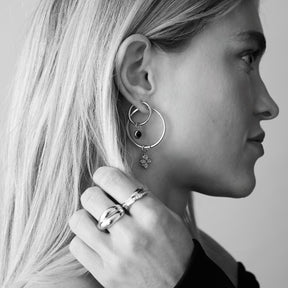 Set/2 Anhänger BLACKY silber/schwarz Beauty's