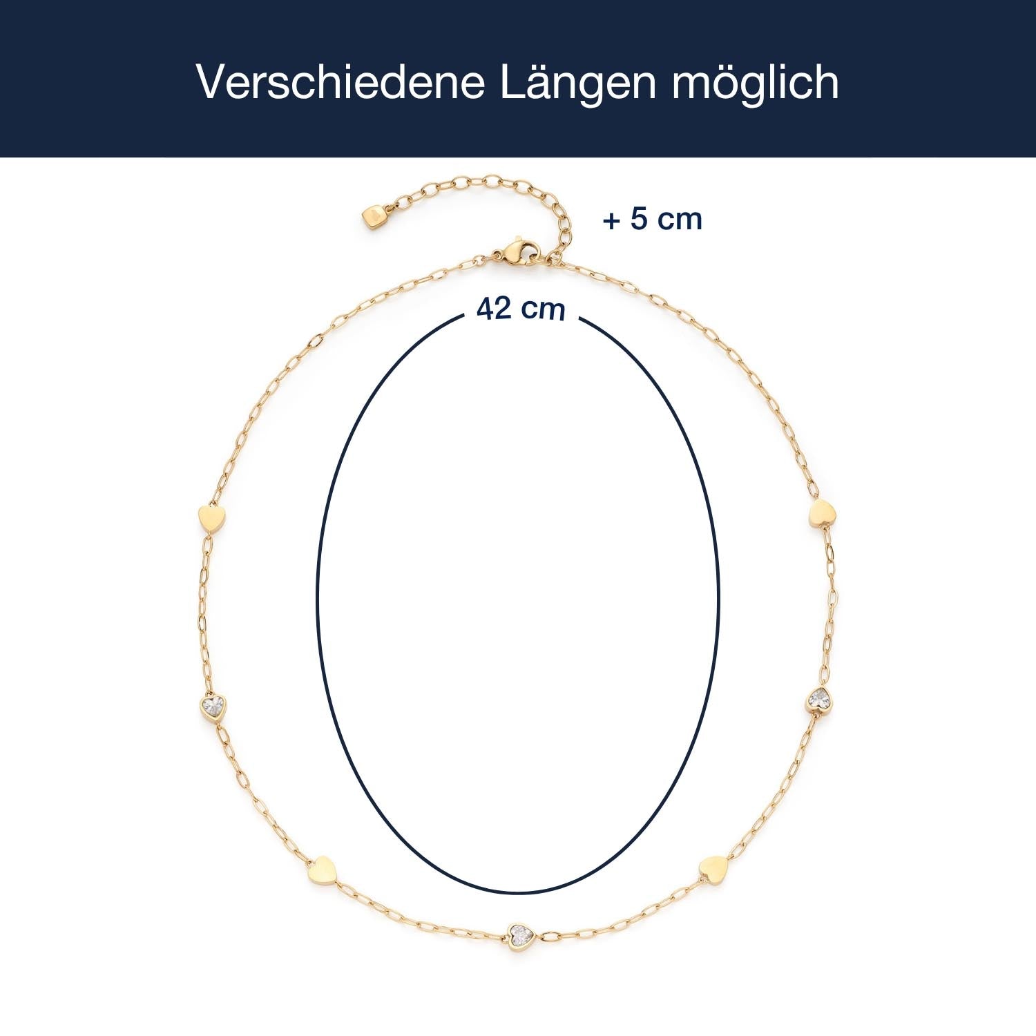 Halskette CHRISTIE gold 42 cm CIAO